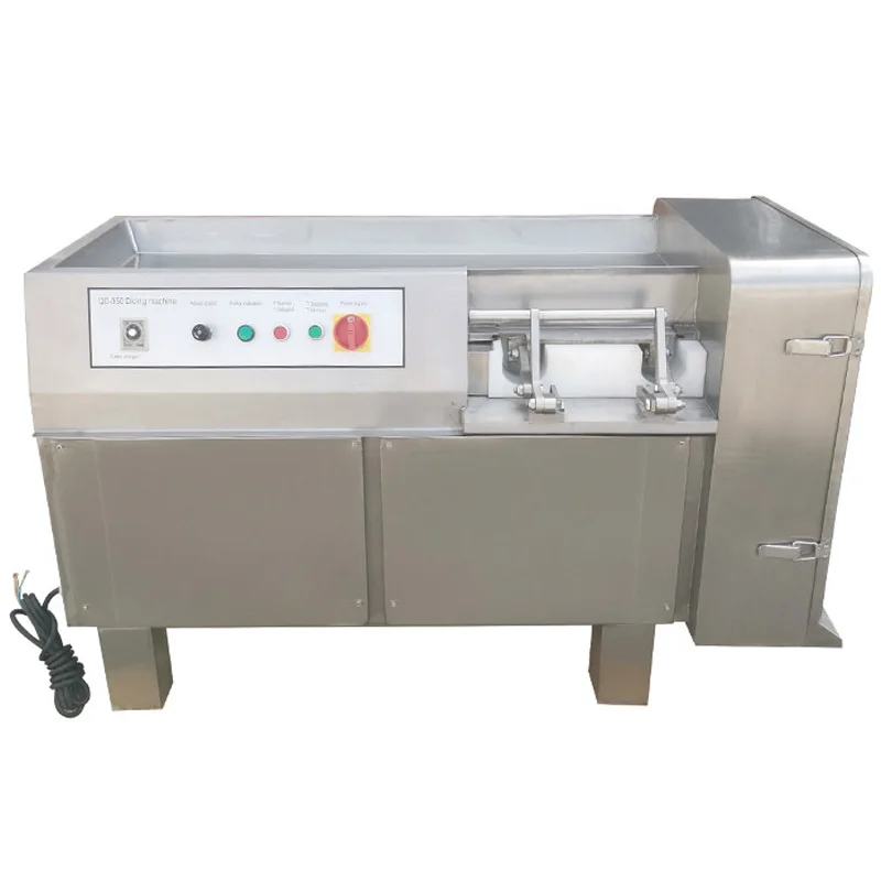 Meat dicing machine QD-350 frozen meat dicing machine Barbecue meat dicing machine Dragon fruit dicing machine