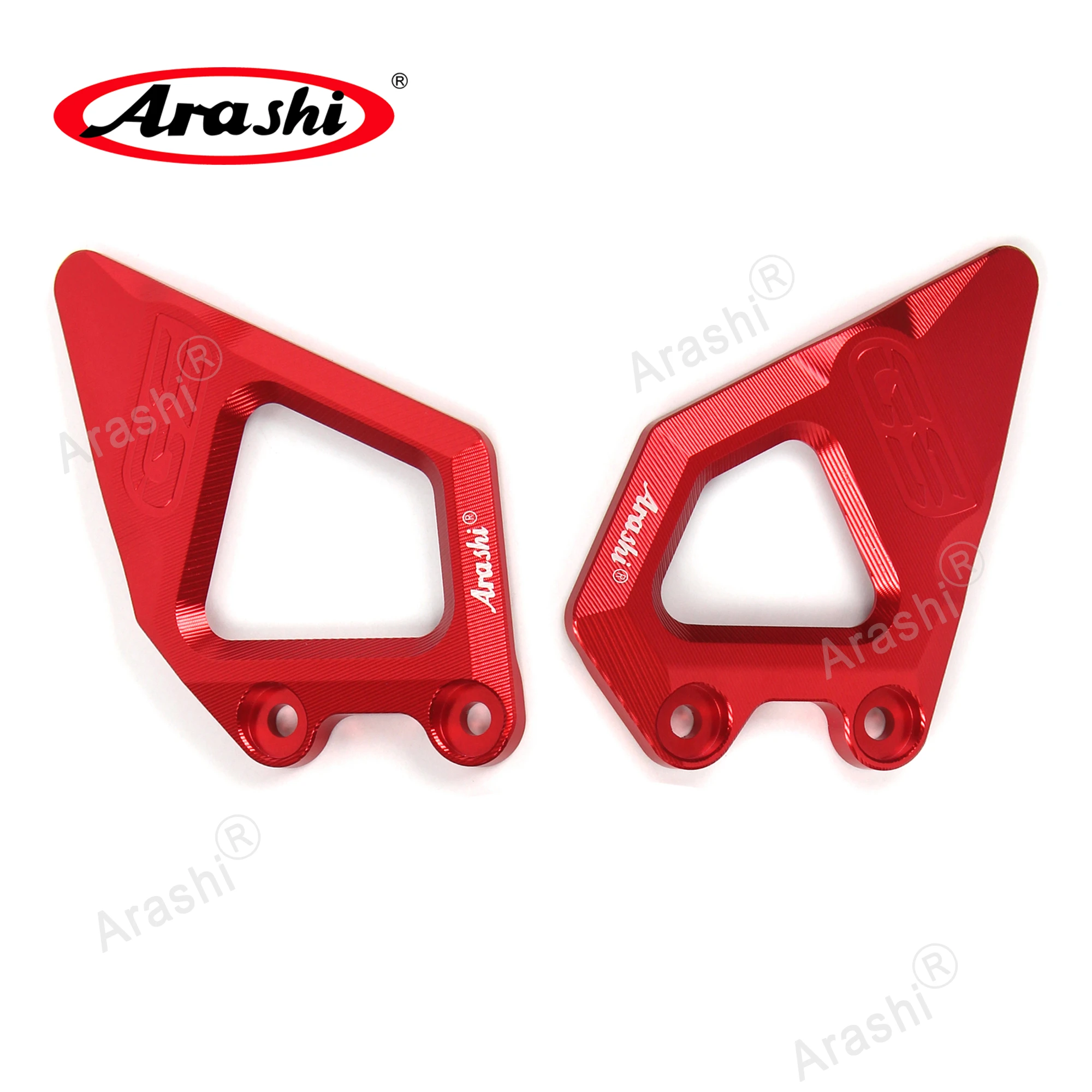 

Arashi 1 Pair Heel Guard Plate For BMW R1200GS R 1200 GS / Adventure LC 2014 2015 2016 2017 2018 CNC Foot Peg Footrest Protector