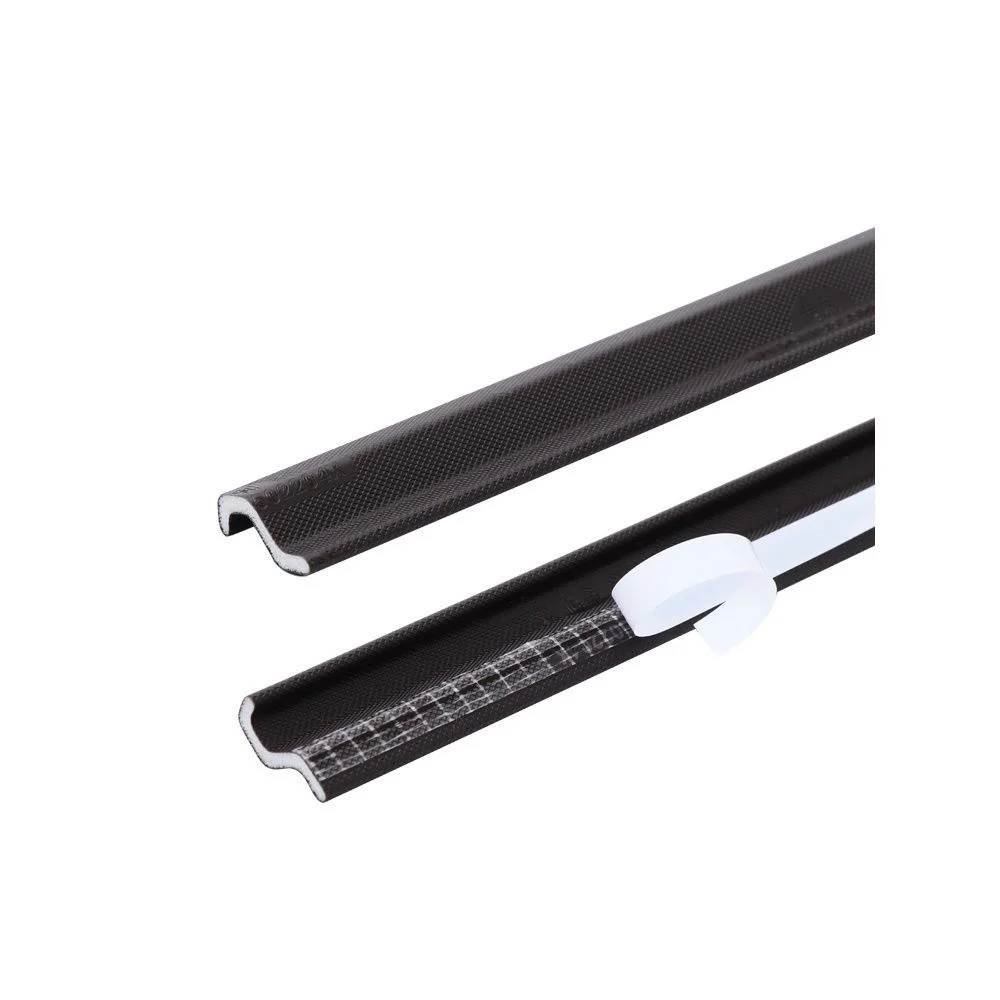 6M Window S Type Self-Adhesive Soundproof Foam Sealing Strip for Noise Weather Stripping Door Seal Gap Filler Gap Sticking Tape