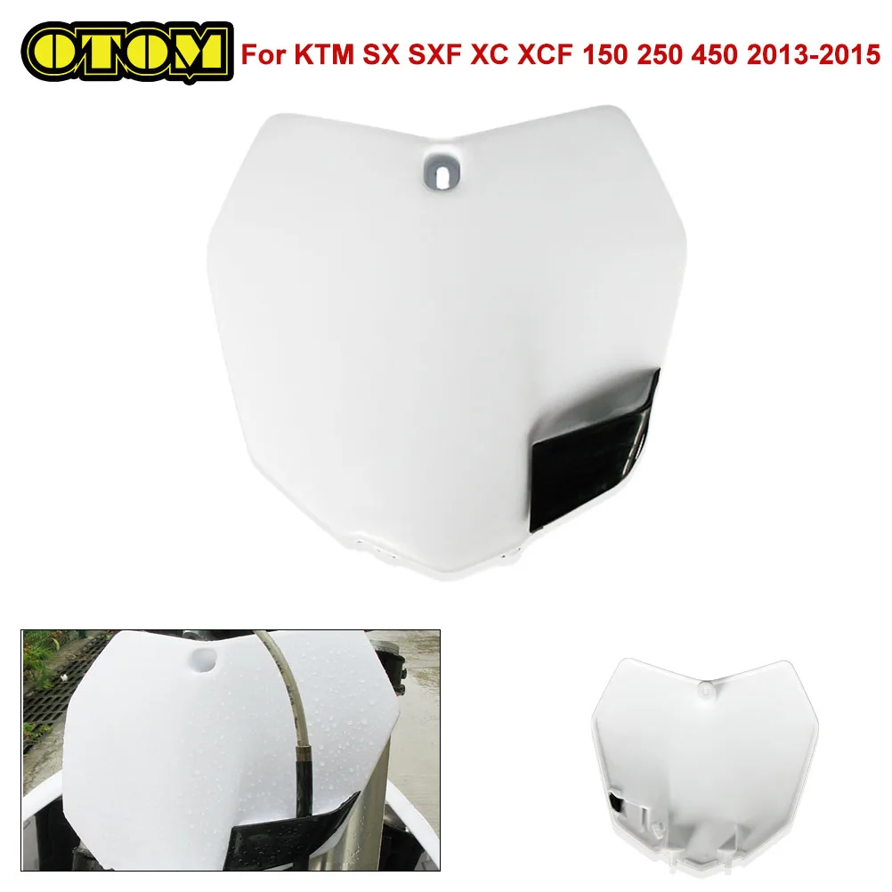 For KTM 2013-2016 Motorcycle Front Number Plate Cover Registration Fender Protector Guard SX SXF XC XCF 125 150 250 350 450 Bike