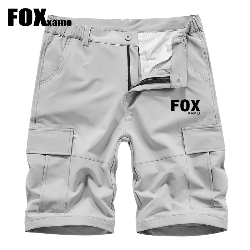 FOX Xamo Cycling Men\'s Downhill MTB Shorts Outdoor Motocross Bike Short Pants Bicycle Pantalones De Ciclismo Para Hombre