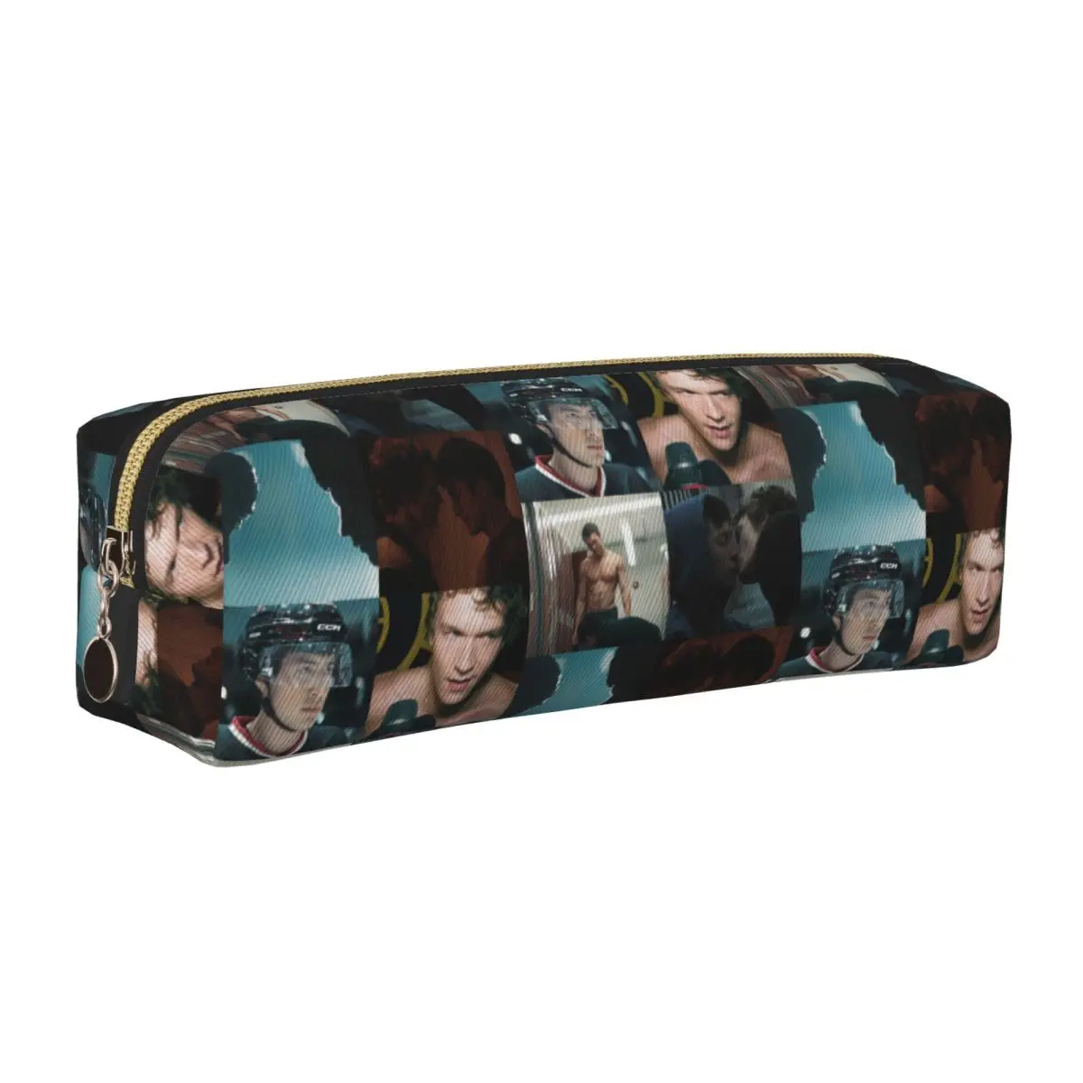 

Heated Rivalry Pencil Case Fashion Canadian Sports Romance Pen Bag for Student Large Storage Office Gift Pencil Box