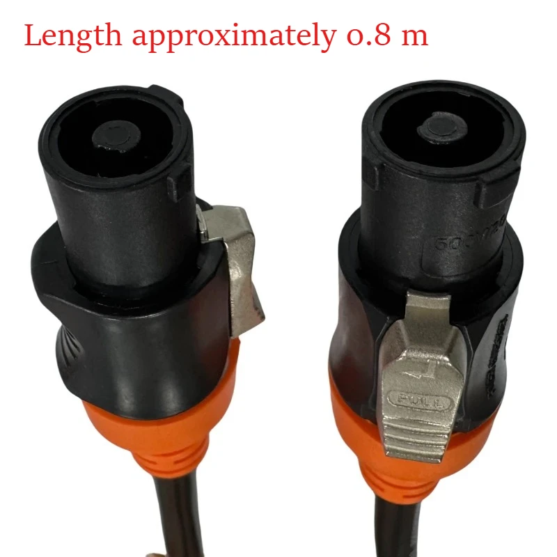 GuerGuo 1PC Waterproof Stage Light Powercon Cable, NAC3FCA NAC3FCB AC Cable Connector, 250V 20A Power