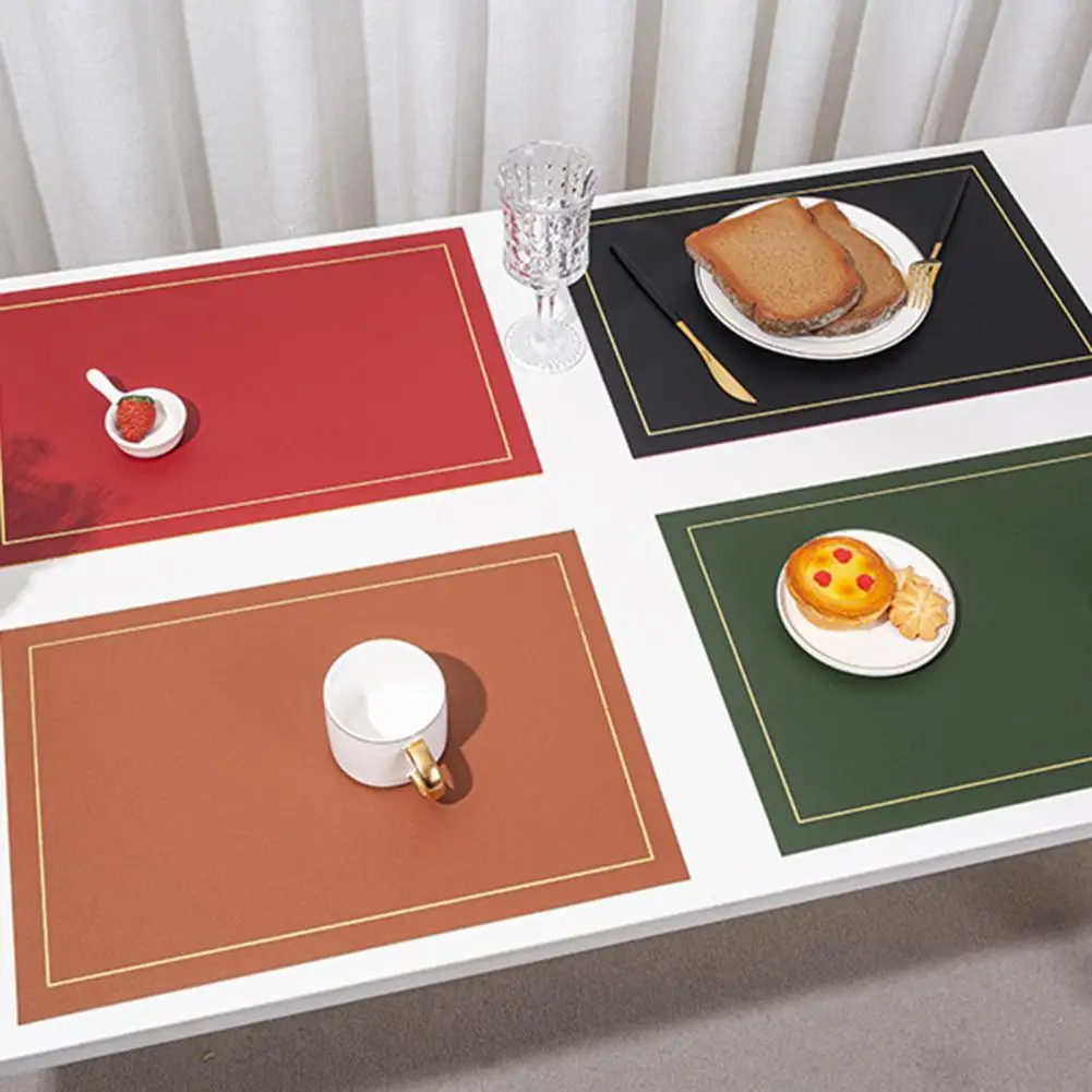 Heat-Resistant Table Pad Non-Slip Waterproof Protect Countertops from Burns Scratches Easy to Clean Insulation Pad