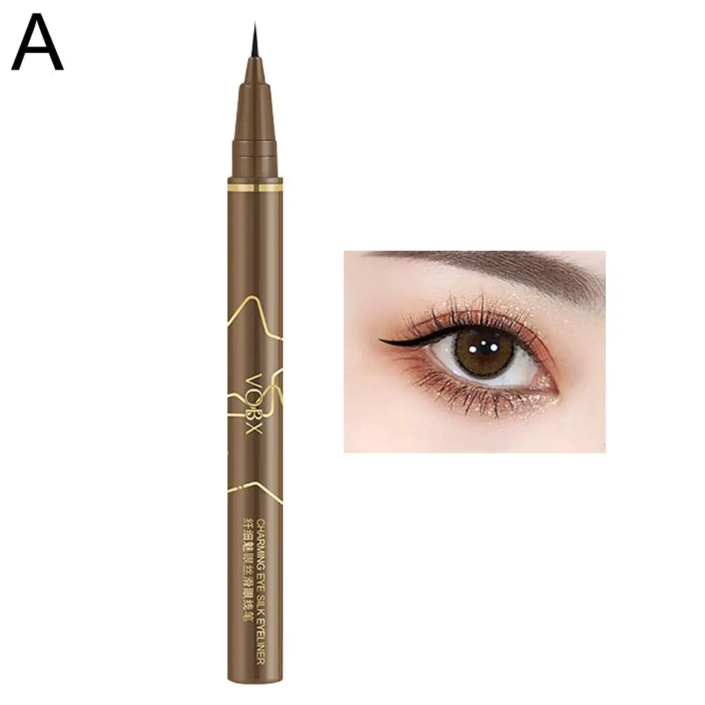 New Black Fine Long Lasting Liquid Eyeliner Water Pen Makeup strumenti impermeabili ad asciugatura rapida H2D2