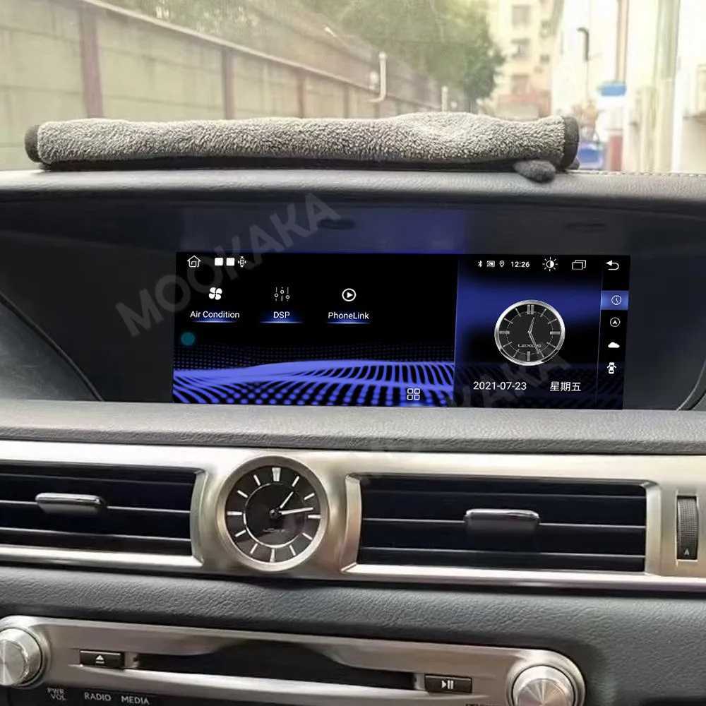 RHD LHD Car Multimedia Video Player For Lexus GS 2012 2013 2014 2015 2016 2017 GPS Navigation CarPlay Android Screen Head Unit