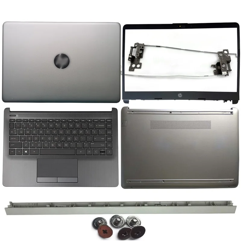 

For HP 14-CF/DF/DK L24469-001 L24465-001 L24818-001 L24475-001 Laptop LCD Back Cover/Front Bezel/Hinges/Palmrest/Bottom Case