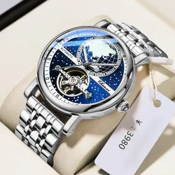 CHENXI Automatic Mechanical Mens Watches 8871 Top Classic Map Dial Waterproof Luminous Wrist Watches for Men Relogios Masculino