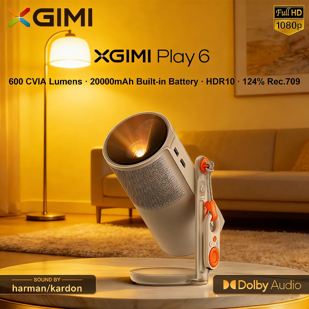 Home Cinema Kardon Harman - XGIMI Play 6 DLP Mini Projektör
