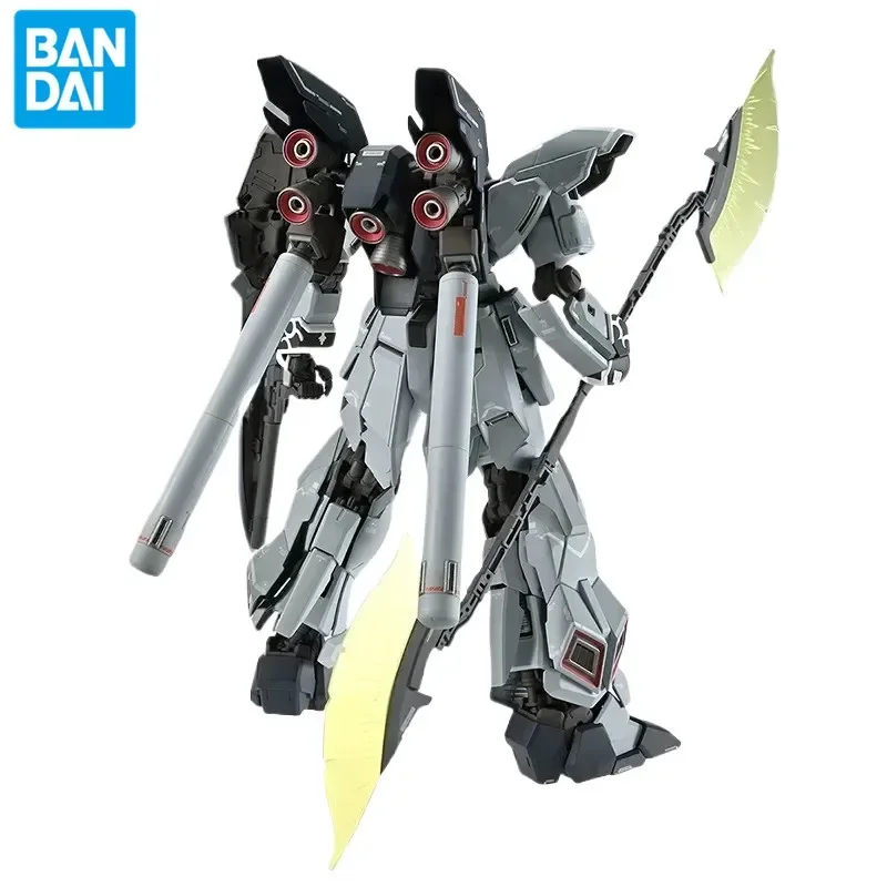 In Stock Original Bandai Anime GUNDAM SINANJU STEIN(NARRATIVE Ver.)Ver.Ka MG Assembly Model Toys Action Figure Gifts Collectible