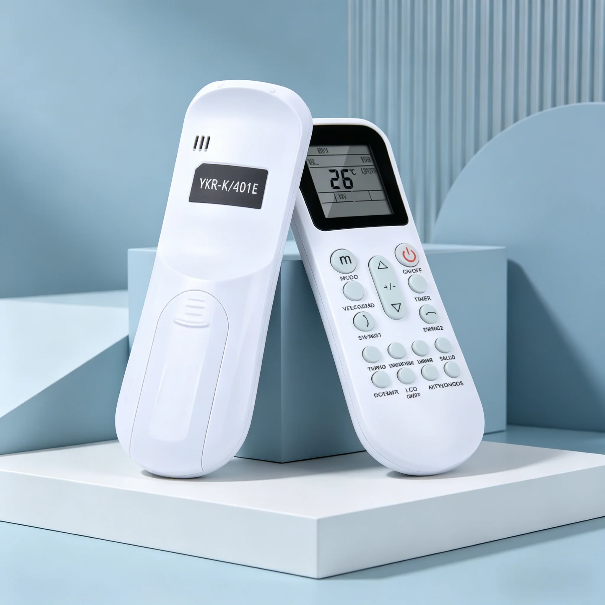 YKR-K/401E AC Remote Control Full Buttons for Split And Cabinet Air Conditioners Universal Replacement Remote
