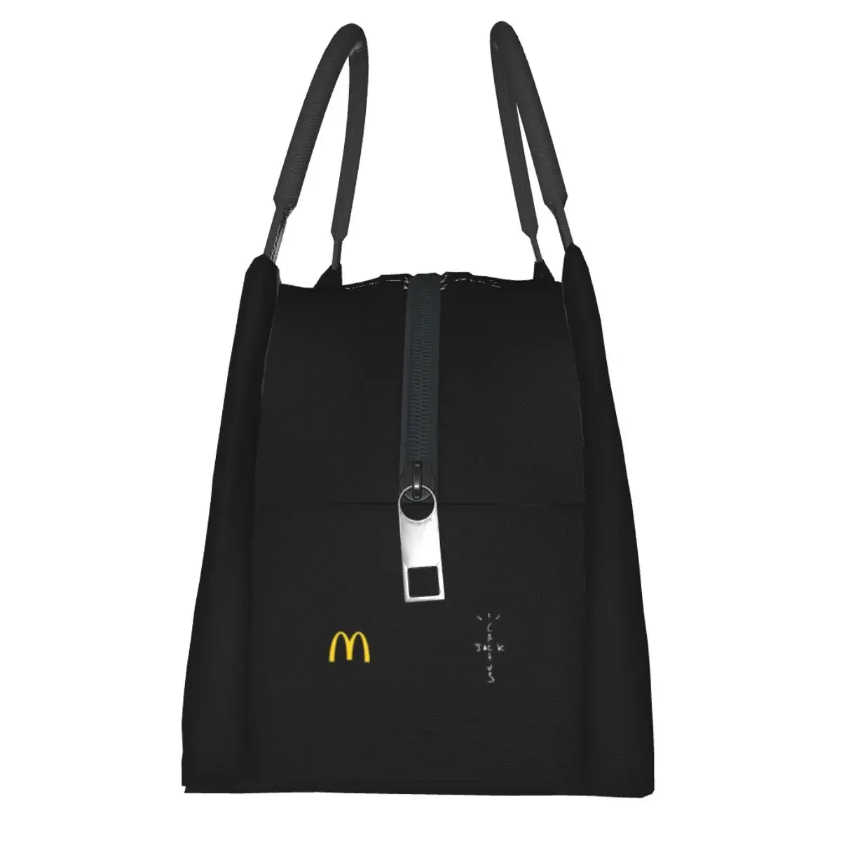 Travis Scott X Mc Lunch Bags Insulated Bento Box Leakproof Lunch Tote Picnic Bags Cooler Thermal Bag for Woman Girl Work image 4