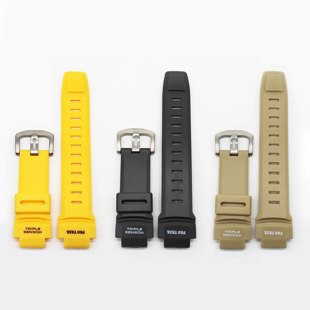 時計バンド PRG-260 270 500 550 PRW-3500 2500 5100 時計ストラップ樹脂スポーツ防水交換ブレスレット