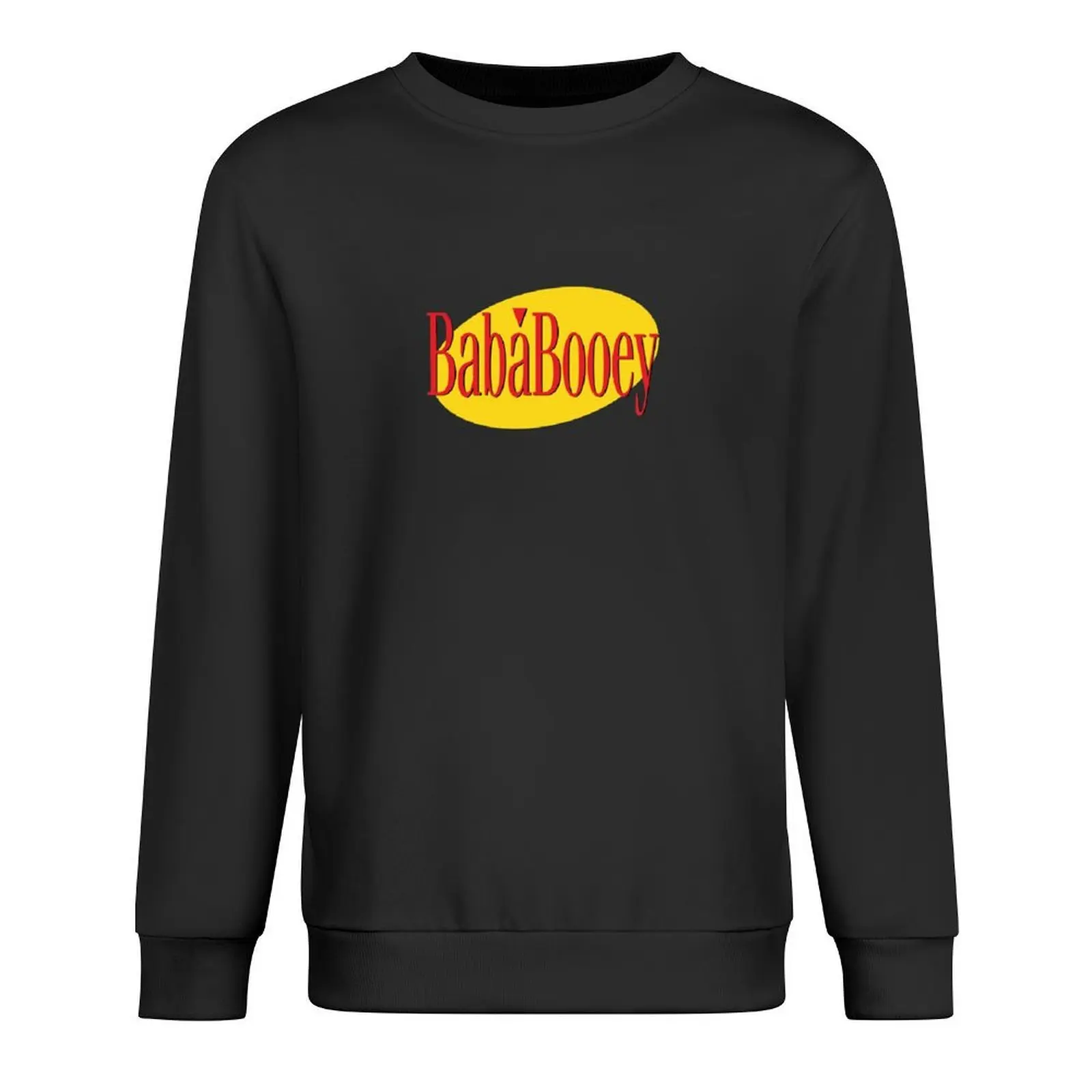 

What's the Deal with Baba Booey Pullover men wear tracksuit autumn aesthetic sweatshirts