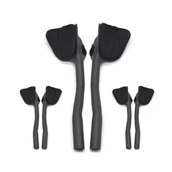 KEDDIE Bicycle Triathlon Bicycle Extender Aero TT Bar Ends Bicycle Handlebars Extenders Bicycle 3K Matte 340 Carbon Aero TT Bar