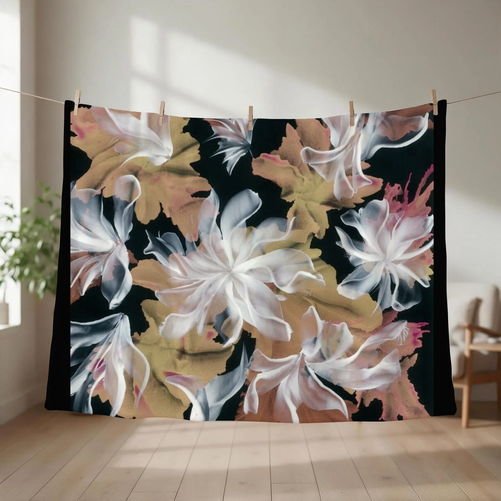 Snow Fall Throw Blanket funny gift for winter Sofas Kid'S Blankets