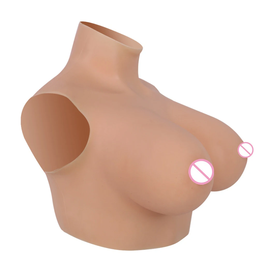 Eyung Silicone Breasts Transvestite Fake Breasts For Crossdressing Tits Enhancer Crossdresser Drag Queen Breastplate Cosplay