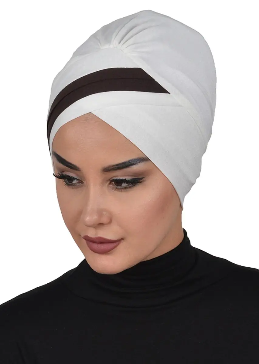 Cor dobro penteado osso creme marrom