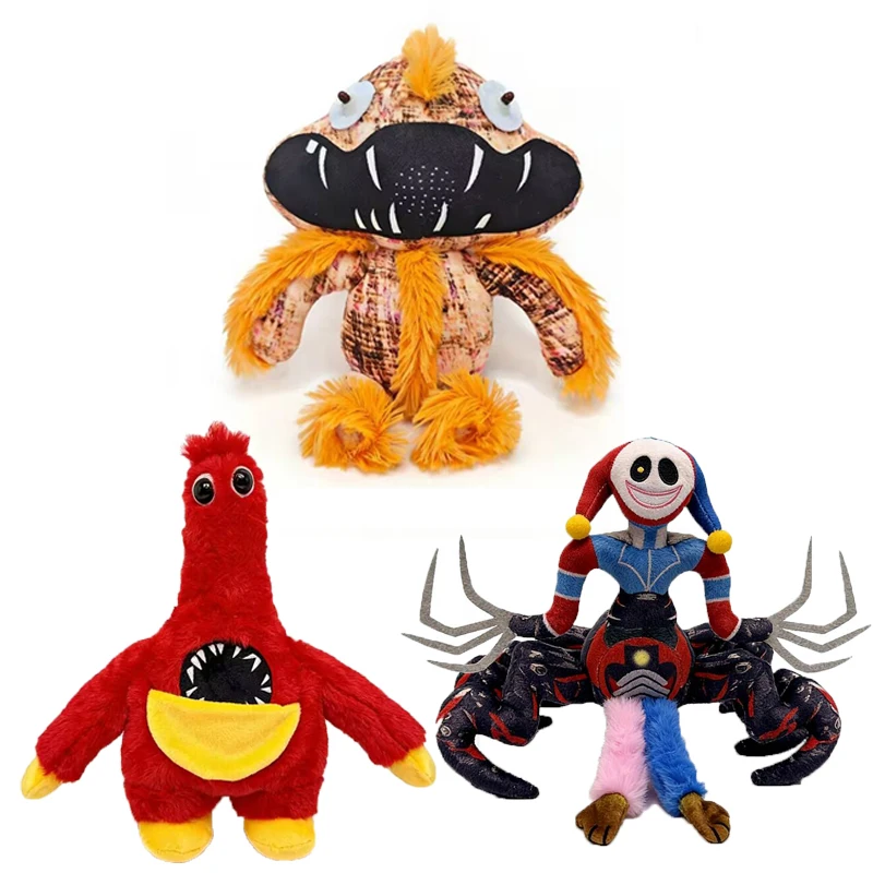 

New Prototype Plush Chum Chompkins Horror Game 5 Cute Human Shaped Plush Toy Doll Birthday Gift