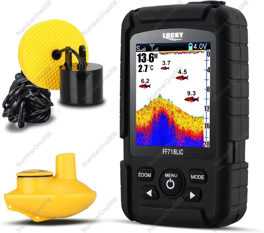 Fish Finder Wireless Wired Sonar Fishing Supplies Fish Swarm Detector Fish Finder