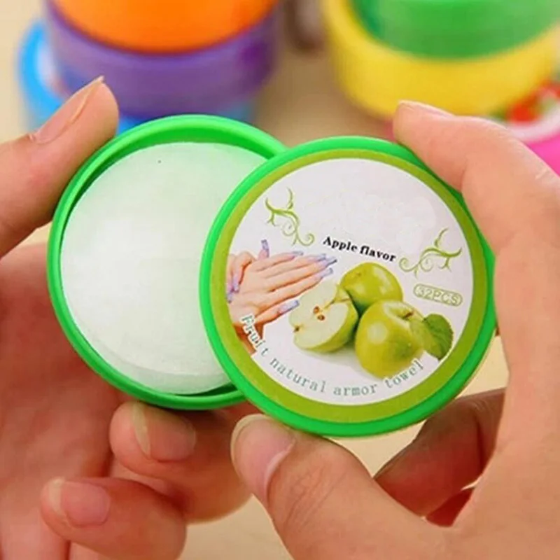 Bộ 32 Món Móng Khăn, Móng Tay Khăn Lau Bông Gel Tẩy Sơn Hương Giấy Ướt Máy hộp Dụng Cụ Làm Móng Dụng Cụ Vệ Sinh Làm Sạch