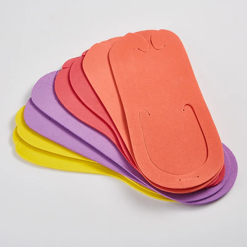 12 Pairs Uv Gel Polish  Cover Disposable Shower Sand Foot Pedicure Beach Foam Flip Flops Foot Care Beauty Slippers Universal