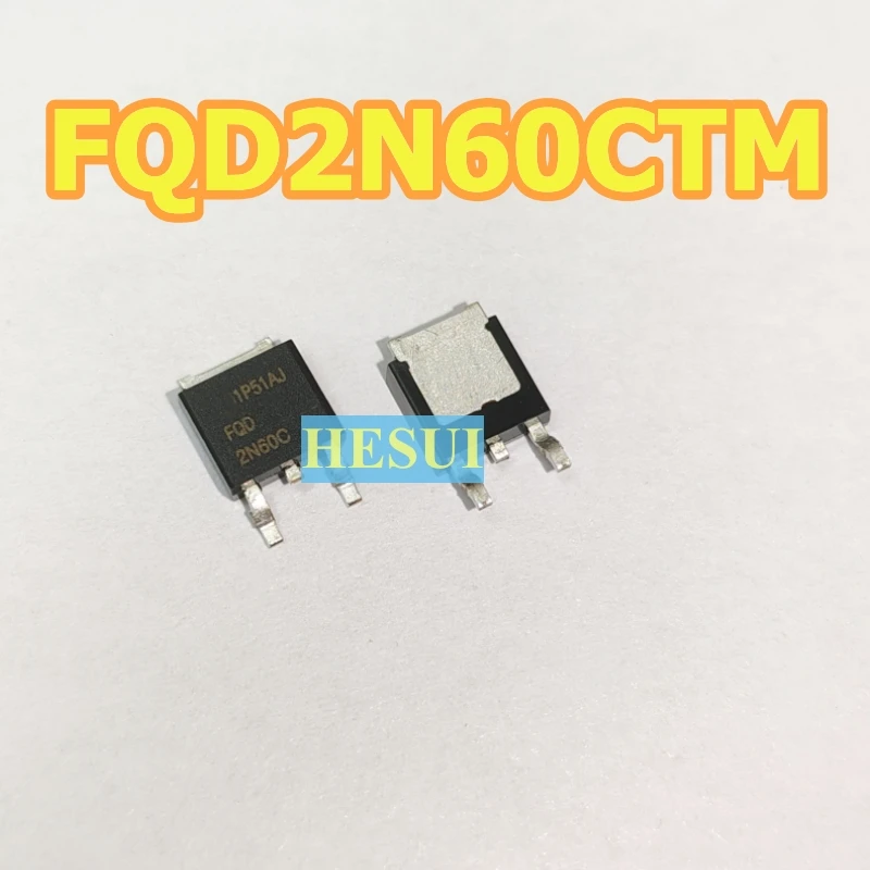 500PCS/1000PCS FQD2N60CTM FQD2N60C 2N60C TO-252(DPAK)