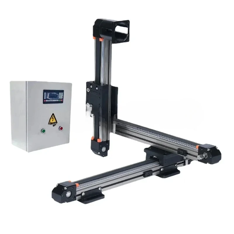 

40 synchronous belt linear slide table module XY multi-axis cross gantry table spraying dispensing electric belt slide rail