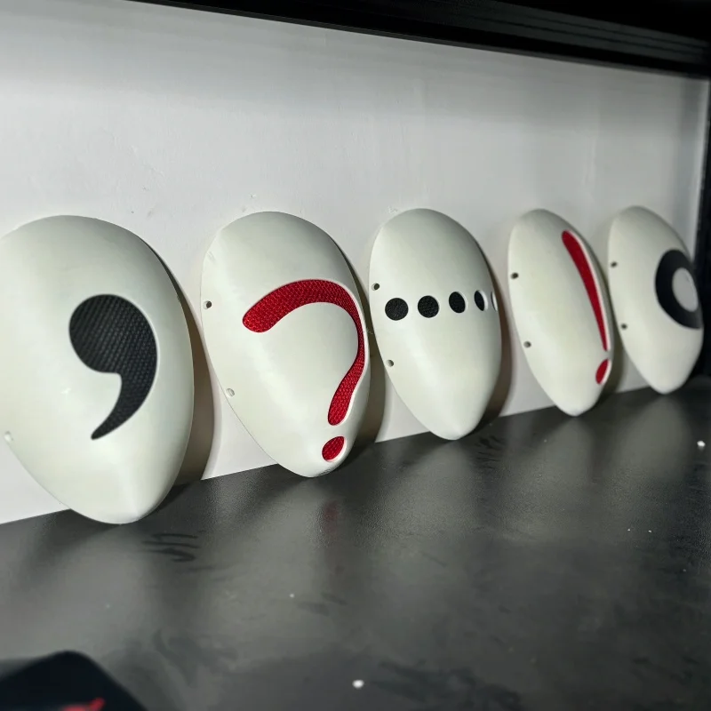 Emo Mark Game Mask Punctuation Personality Creative Masquerade Mask Murder Mystery Game Halloween Cosplay Costume Accessories
