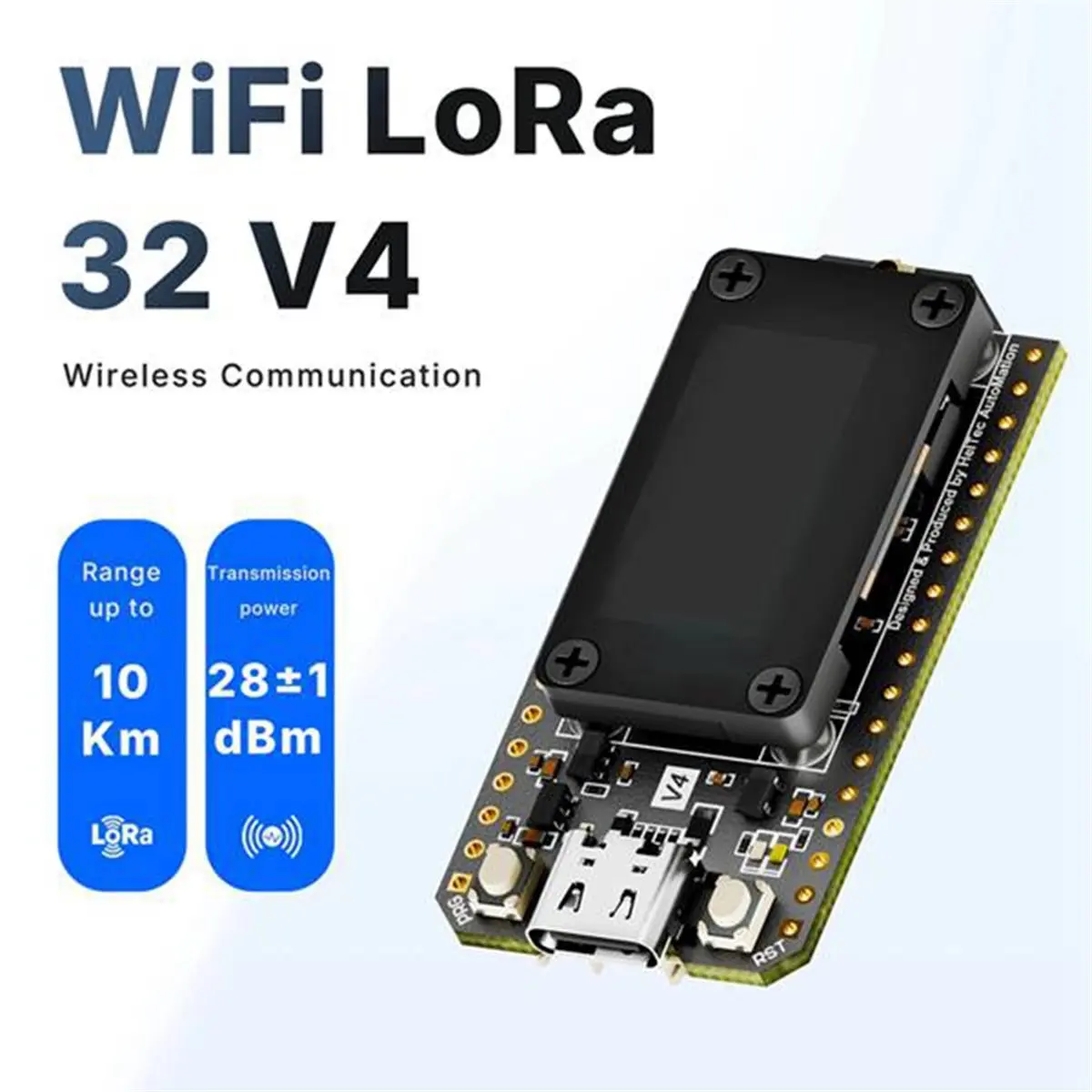 a43i]-meshtastic-heltec-v4-wifi-lora-32-dev-board-case-set-with-antenna-sx1262-solar-powered-ble-low-power-b