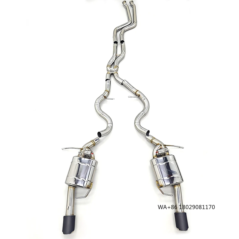 SDO Valve Exhaust System for  335 335i E93 E92 E90 N54/N55 3.0T 2009-2013 Stainless Steel Valvetronic Muffler Catback Exhaust