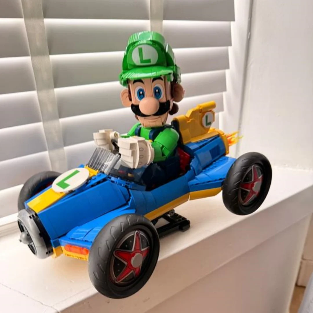 Cheapest In Stock New 2234pcs Bricks Anime Kart Building Blocks Movie Game Vehicle Model Assemble Toy for Adults Christmas Gifts image 3