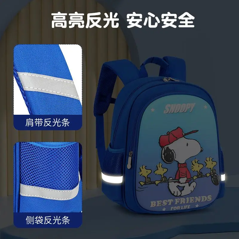 New Original cartoon Snoopy Backpack bag Kindergarten school bag gift