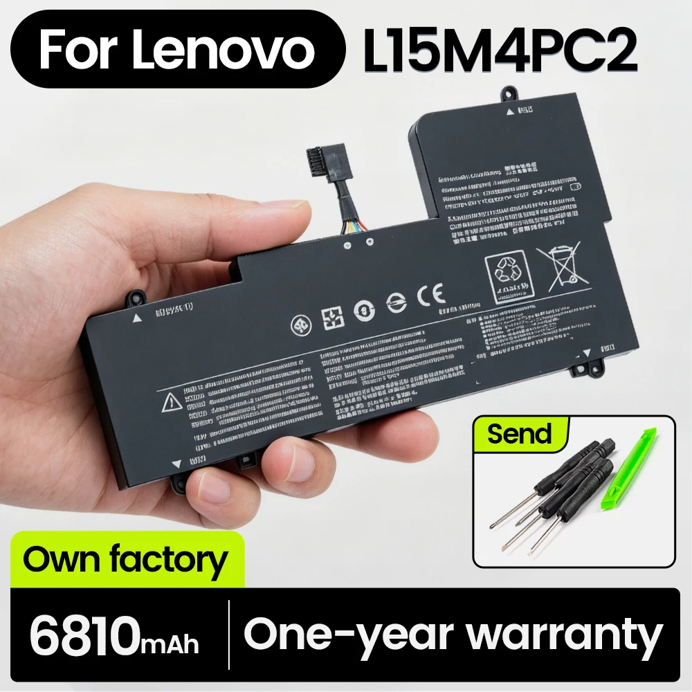 

L15M4PC2 L15L4PC2 Laptop Battery for Lenovo Yoga 710-14 Yoga 710-14IKB Yoga 710-14ISK Yoga 710-15IKB Notebook PC Series