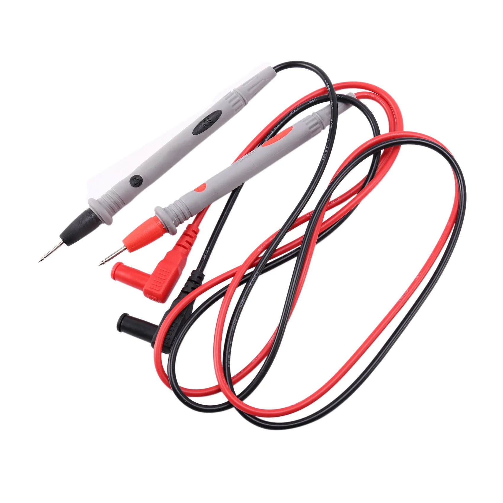 2 Pair Cord Tester Cable for Voltmetre Ohmmeter Multimeter Amperemetre