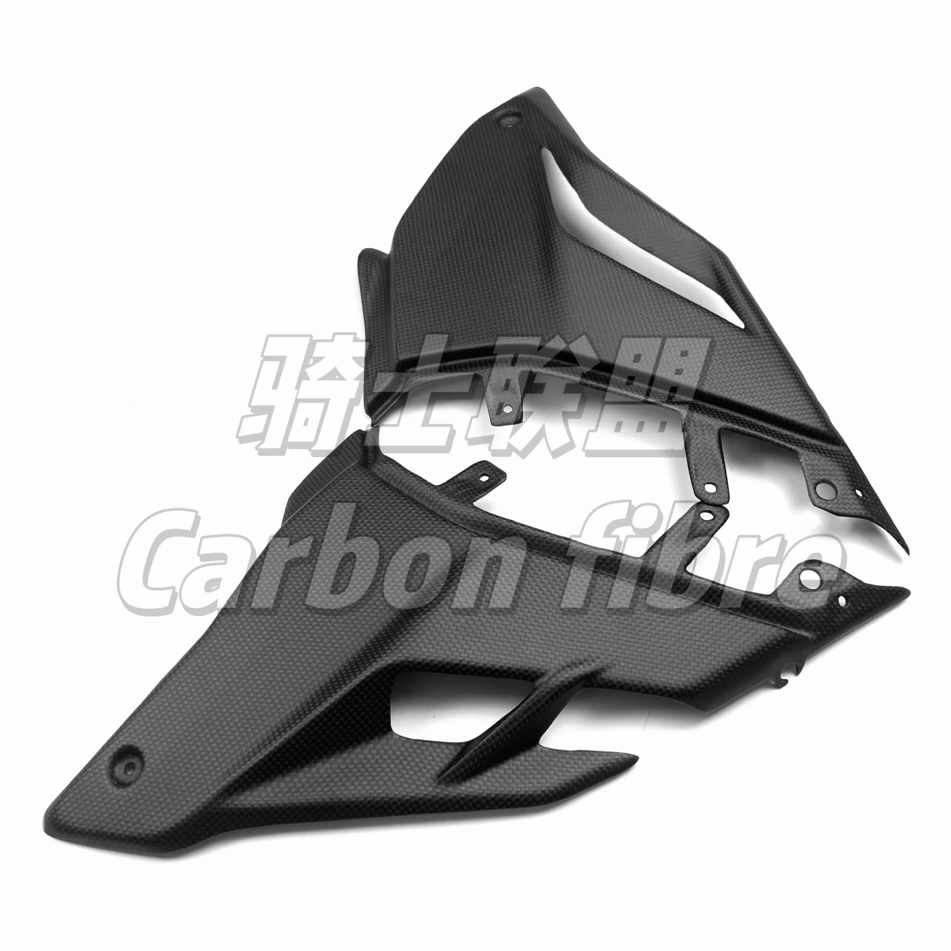 For Ducati Street Fighter V4 V4S V4SP modified with dry carbon fiber outer shell and lower guide cover protective plate