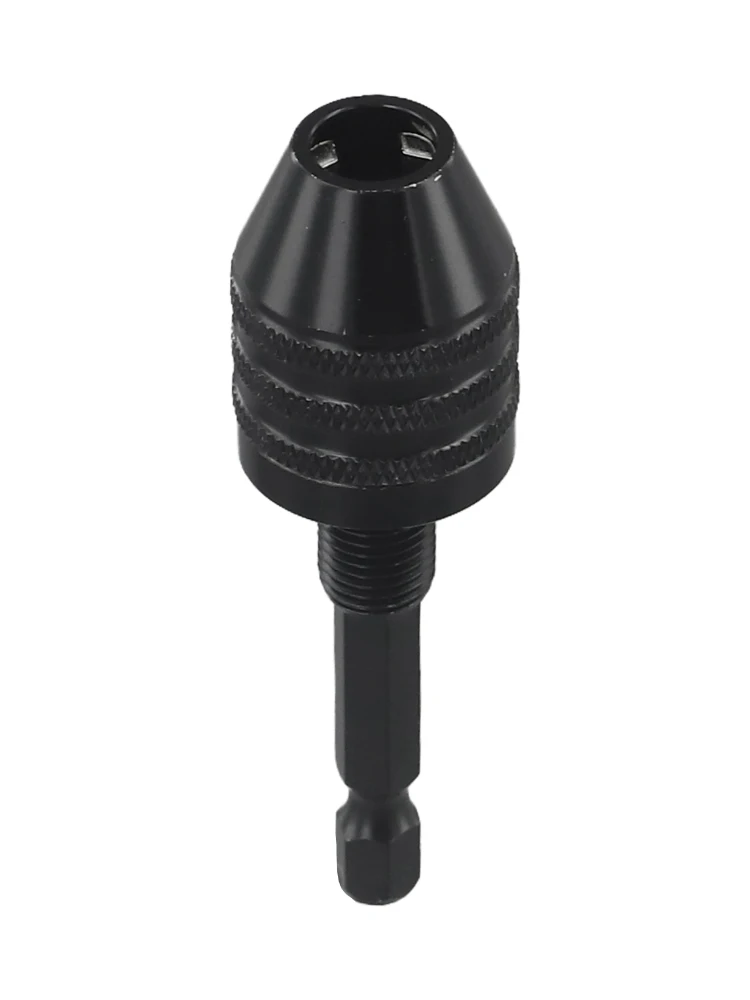 1pcs 1/4inch Keyless Chuck Conversion Hex Shank Adapter Drill Bit Quick Change Driver 0.3-3.4mm 0.3-6.5mm 0.8-8mm Drill Chuck