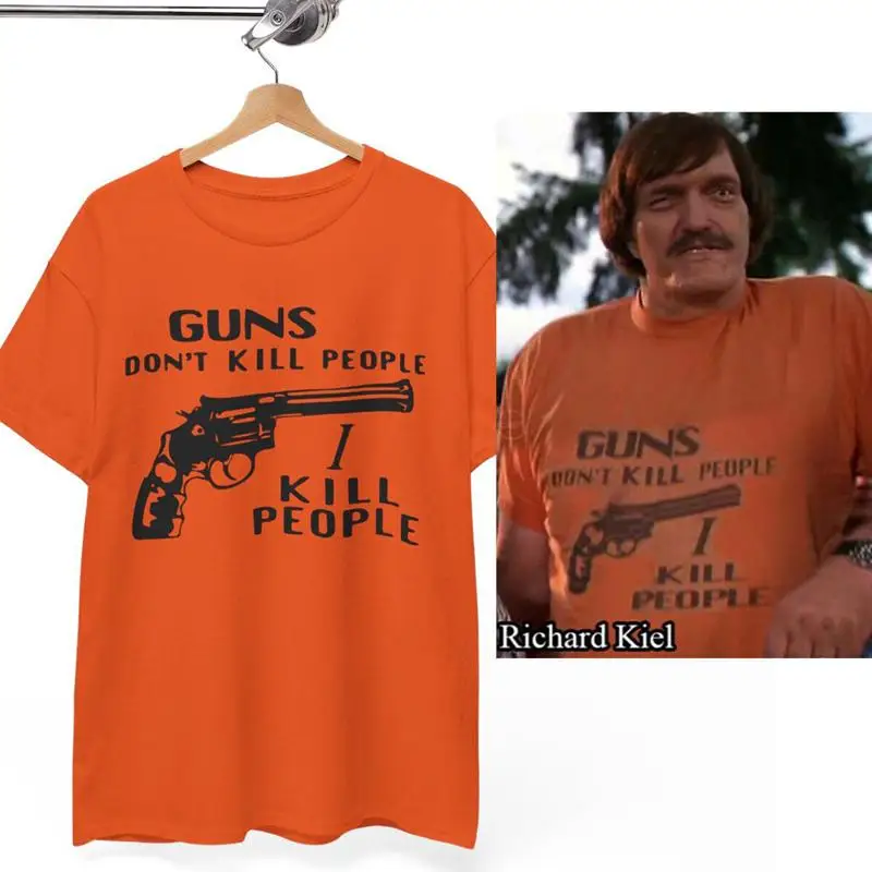 Hot Guns Don'T Kill People I T Shirt Happy Gilmor Mr Larson