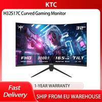 KTC 32inch H32S17C Curved Gaming Monitor,32 Inch,180Hz Refresh Rate,16:9Aspect Ratio,1920x1080@180HzResolution,16.7M 8Bit