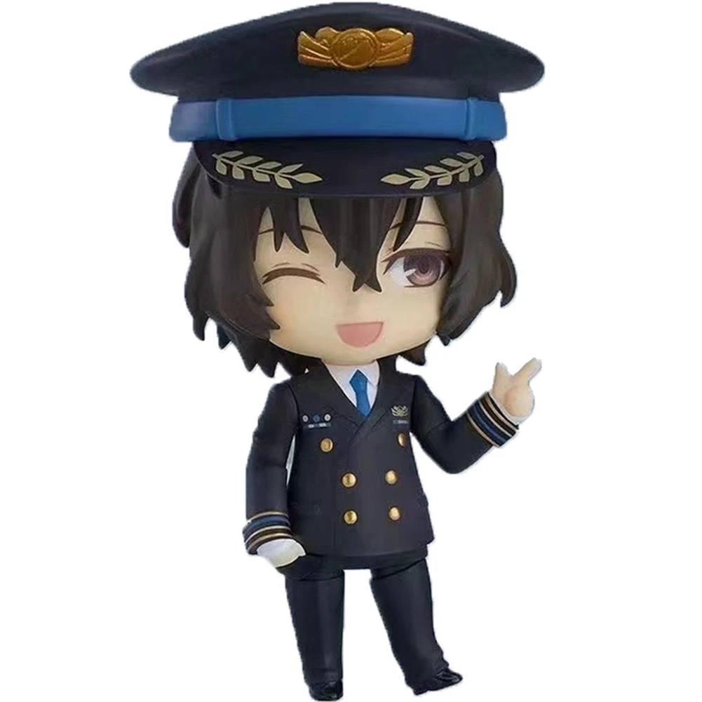 Anime Figures Dazai Osamu Movable changing face Action Figure Halloween Decoration Pvc Collection Model 1414# Dazai Xmas Gift