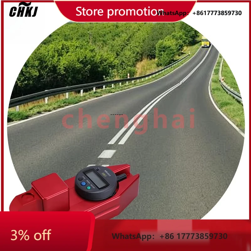 

CHKJ-2025NEWMitutoyo-Japanese Brand Digital Construction Machinery Pavement Marking Thickness Gauge for Field and Laboratory Use