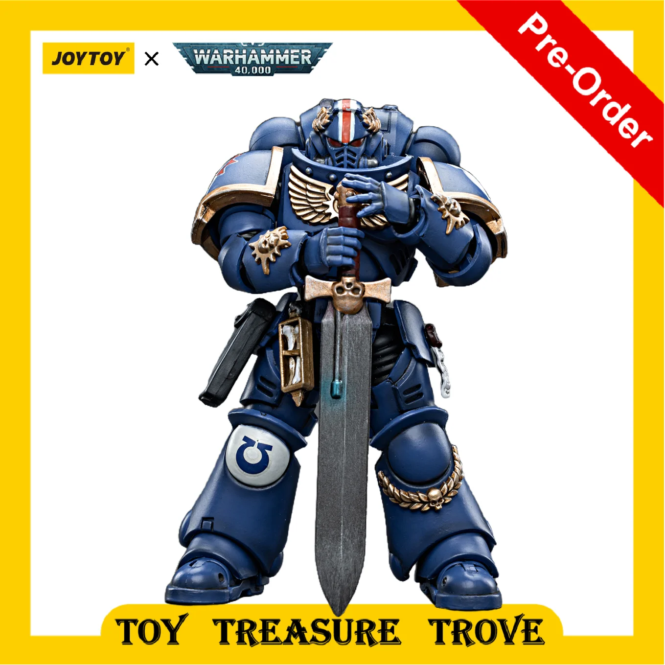 [PRE ORDER] JOYTOY Warhammer 40k 1/18 Action Figures Ultramarines Primaris Lieutenant Argaranthe Collections Figures