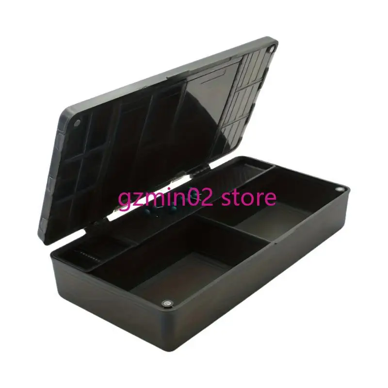 

P0UB Fishing Rig Storage Case Stiff Hair Rig Board Fishing Line Rig Holder With Rig Pin Fishing Tackle Box Easy to Use