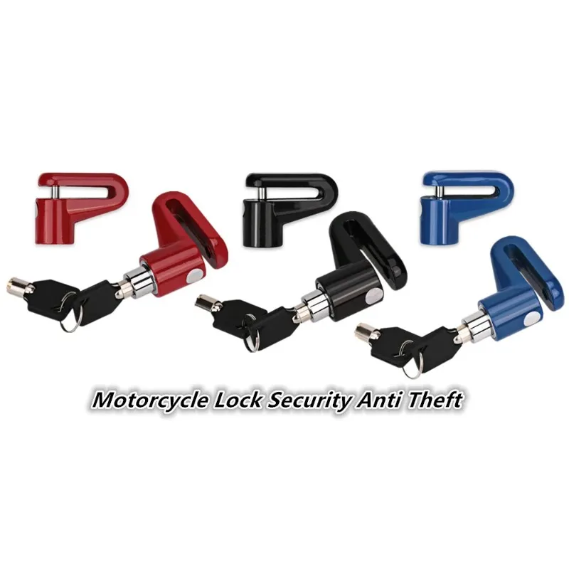 

Ultra - Portable Motorcycle Disc Brake Lock: High - Security Anti - Theft , Comes with Keys, Lightweight Design for Rides