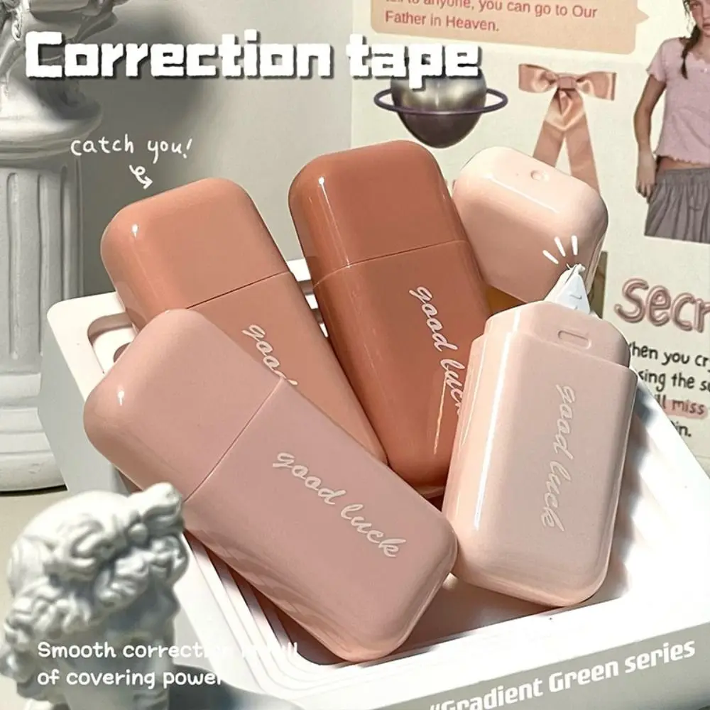 4PCS/Set Silent Correction Tape Cat Paw Shape 12M Large Capacity Correction Ribbon White Out Correction Bands School Office