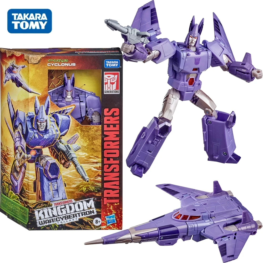 

Hasbro Transformers Generations War for Cybertron: Kingdom Voyager WFC-K9 Cyclonus Collection Model Action Figure Toys