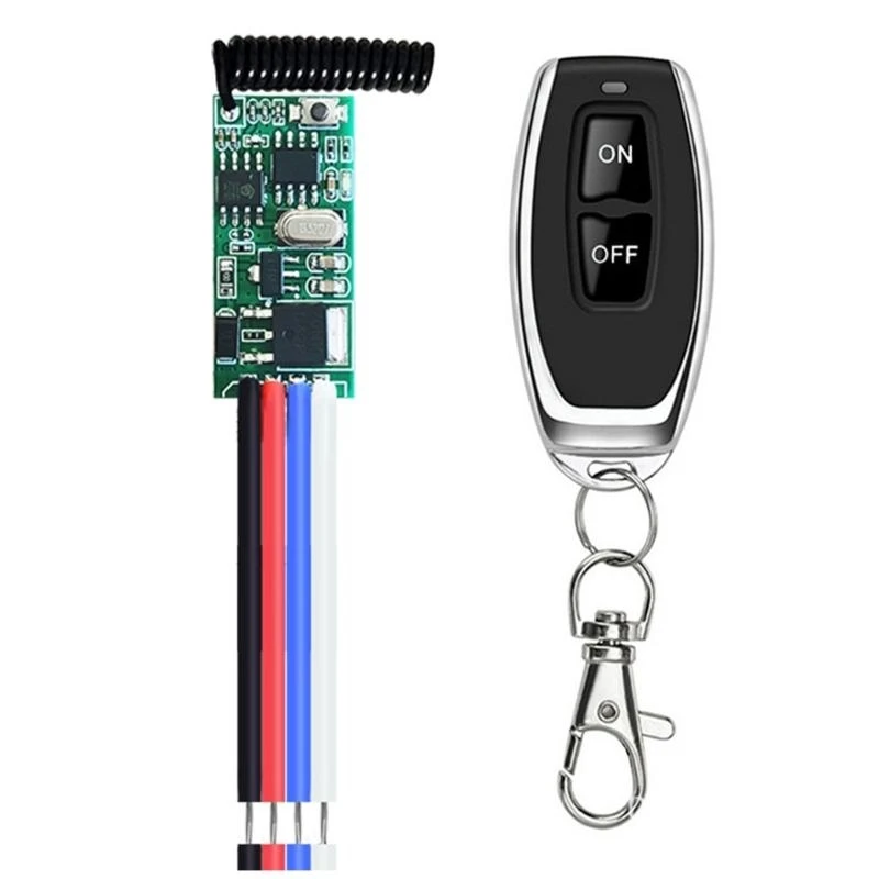  Industrial 433MHz Wireless Switching 24V Most Voltages 30meter-50meter Control Ranges for Electrical Equipment Control