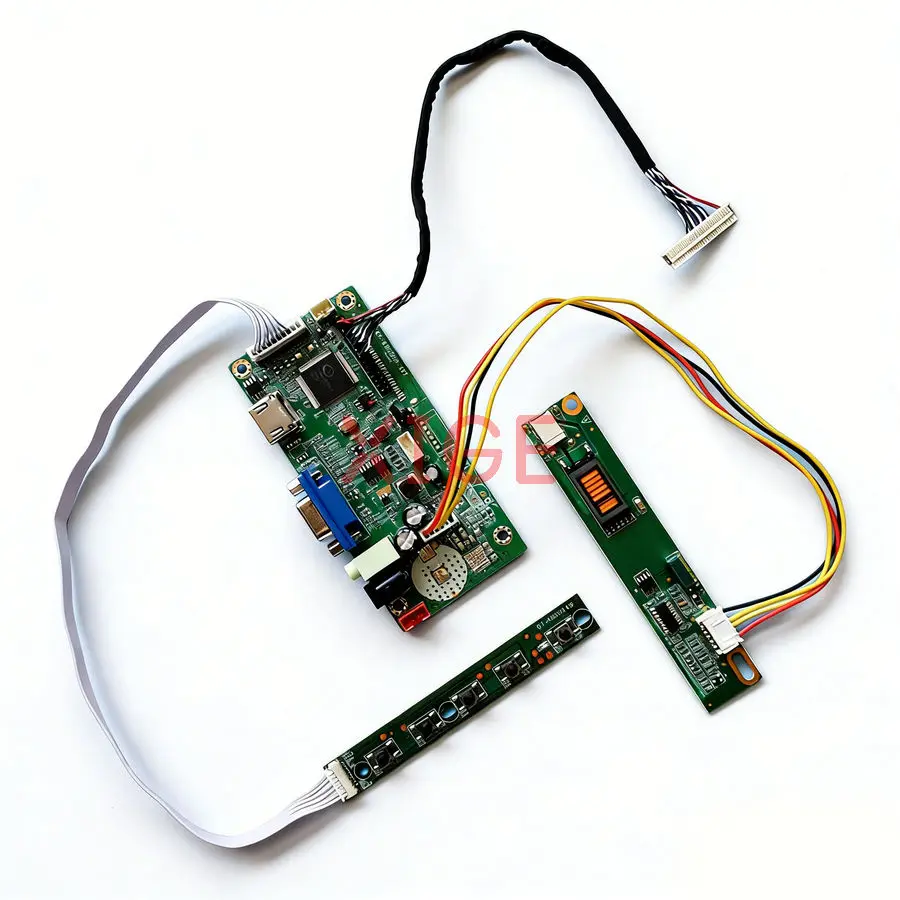 

LCD Monitor Controller Drive Board Fit B170PW01 B170PW03 B170PW06 B170PW05 1440x900 1-CCFL HDMI+VGA 1440*900 LVDS 30-Pin DIY Kit