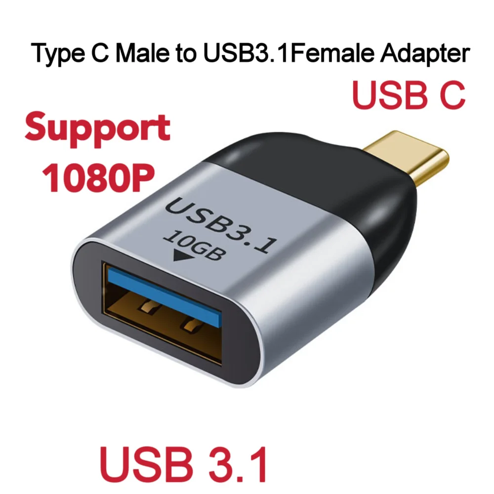 USB Type C Adapter Male to USB-compatible/DP/VGA/Mini DP/RJ45 Female 4K/8k 60Hz Vedio Transfer for Laptop Phone Macbook Pro