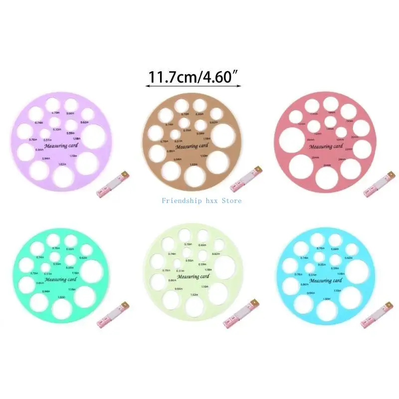 F1CB أداة قياس الحلمة لينة سيليكون الحلمة حاكم مضخة الثدي شفة حجم حاكم